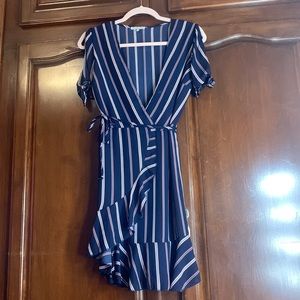 Charlotte Russe navy blue Dress size xs